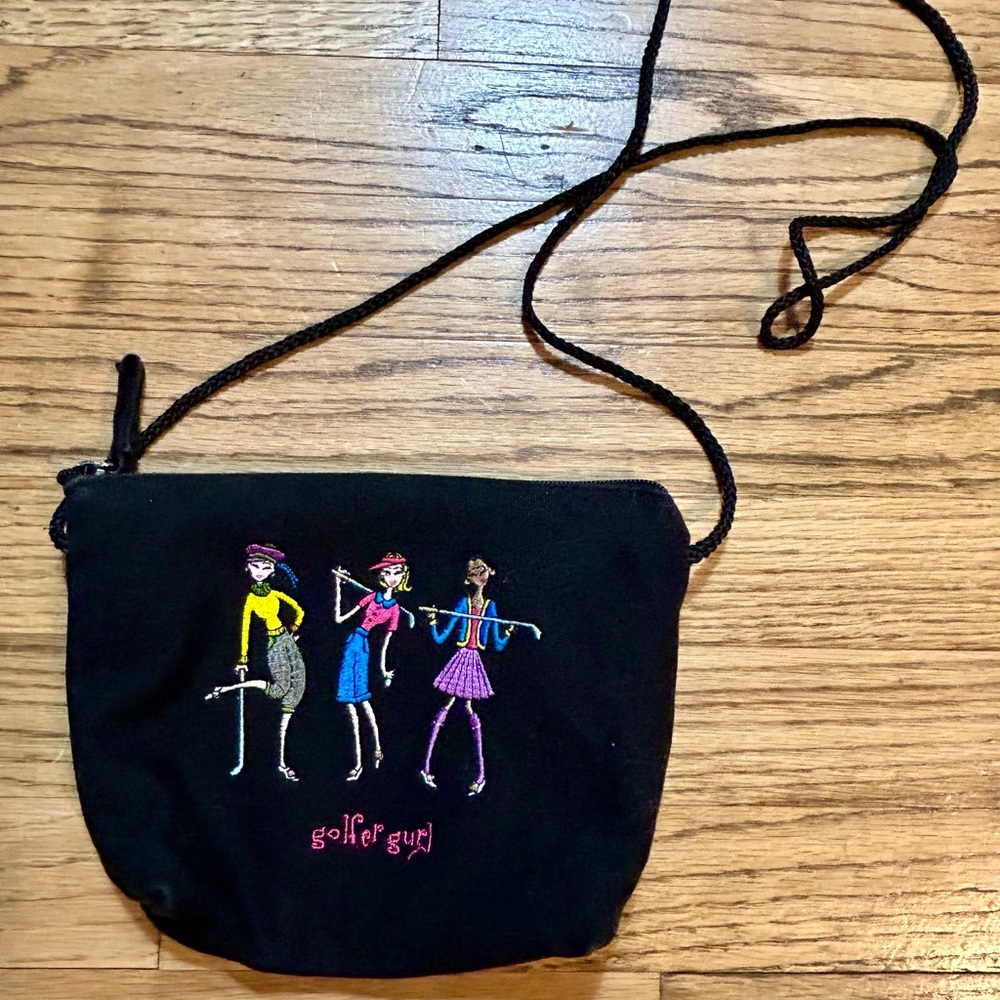 Golfer Gurl soft crossbody bag